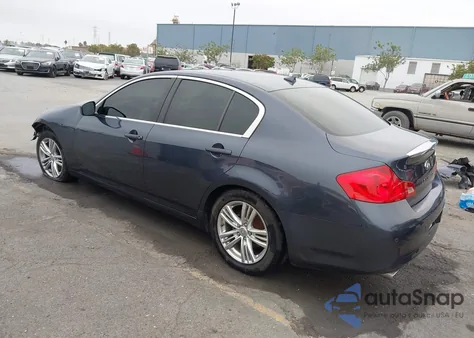 2011 Infiniti G37 Journey from USA, damaged, VIN JN1CV6AP9BM507961